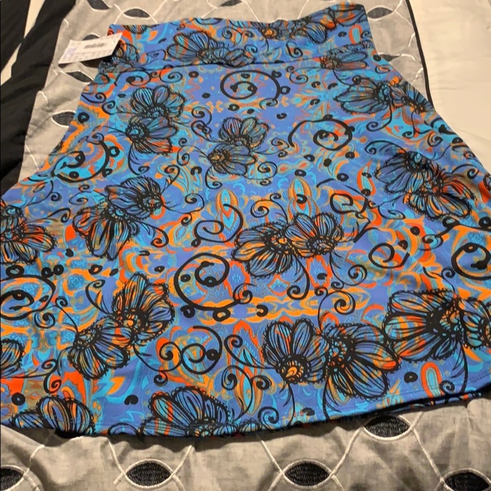 Azure skirt